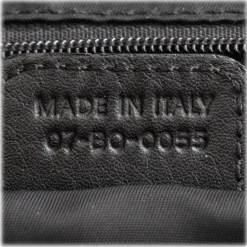 Dior Vintage - Oblique Jacquard Boston Bag - Black - Leather and Canvas Handbag - Luxury High Quality - Avvenice