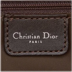 Dior Vintage - Oblique Romantique Handbag Bag - Brown - Leather Handbag - Luxury High Quality - Avvenice