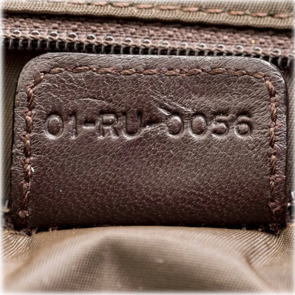 Dior Vintage - Oblique Romantique Shoulder Bag - Brown - Leather Handbag - Luxury High Quality - Avvenice