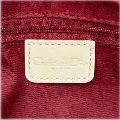 Dior Vintage - Oblique Trotter Boston Bag - Red White - Leather Handbag - Luxury High Quality - Avvenice
