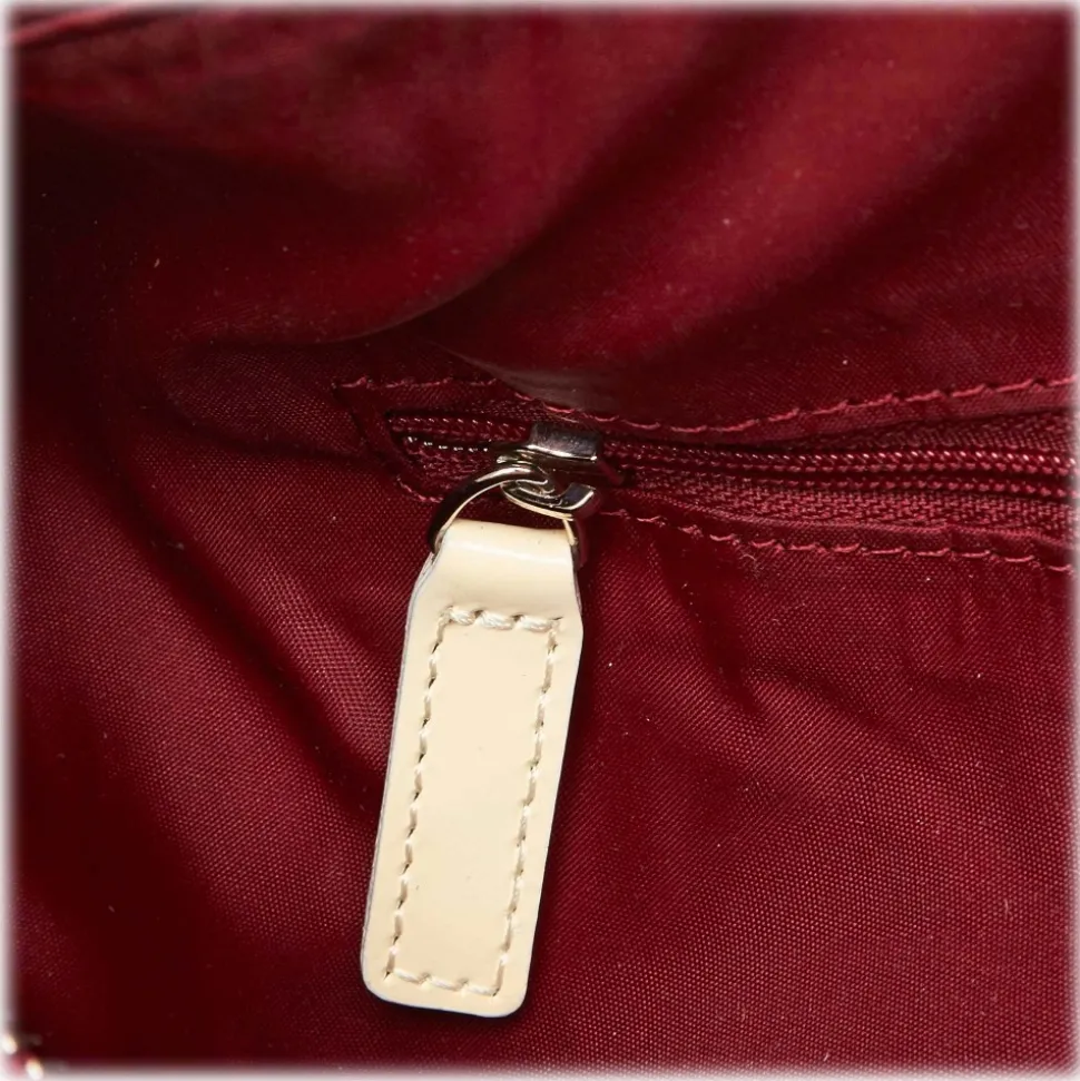 Dior Vintage - Oblique Trotter Boston Bag - Red White - Leather Handbag - Luxury High Quality - Avvenice