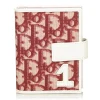 Dior Vintage - Oblique Trotter Card Holder - Red - Leather Wallet - Luxury High Quality - Avvenice