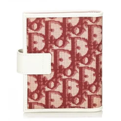 Dior Vintage - Oblique Trotter Card Holder - Red - Leather Wallet - Luxury High Quality - Avvenice