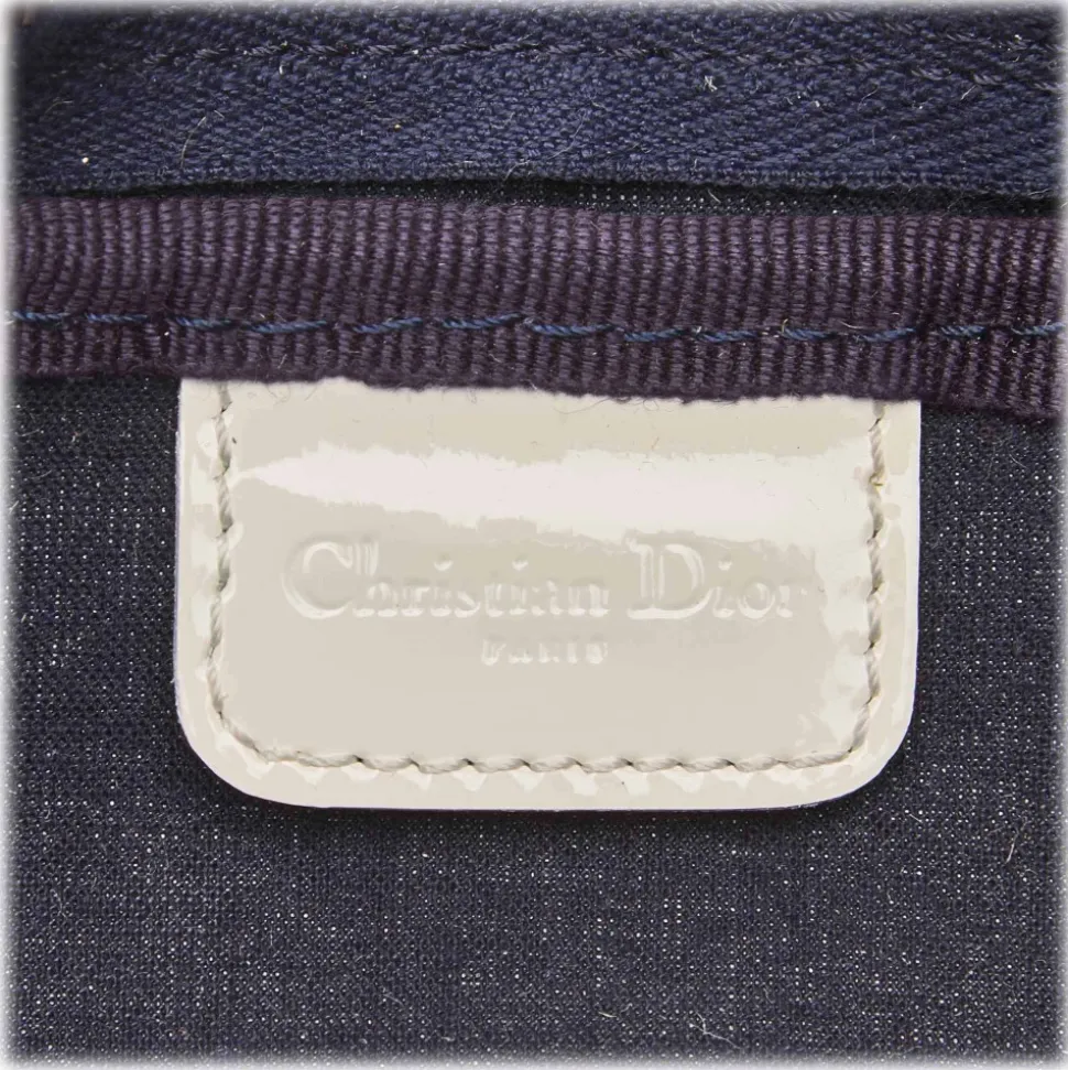 Dior Vintage - Oblique Trotter Pouch - Pink White - Leather Pouch - Luxury High Quality - Avvenice