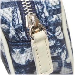 Dior Vintage - Oblique Trotter Pouch - Pink White - Leather Pouch - Luxury High Quality - Avvenice