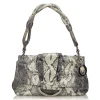 Dior Vintage - Python Demi Lune Bag - Grey - Leather Handbag - Luxury High Quality - Avvenice