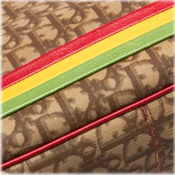 Dior Vintage - Rasta Oblique Crossbody Bag - Brown Beige - Leather Handbag - Luxury High Quality - Avvenice