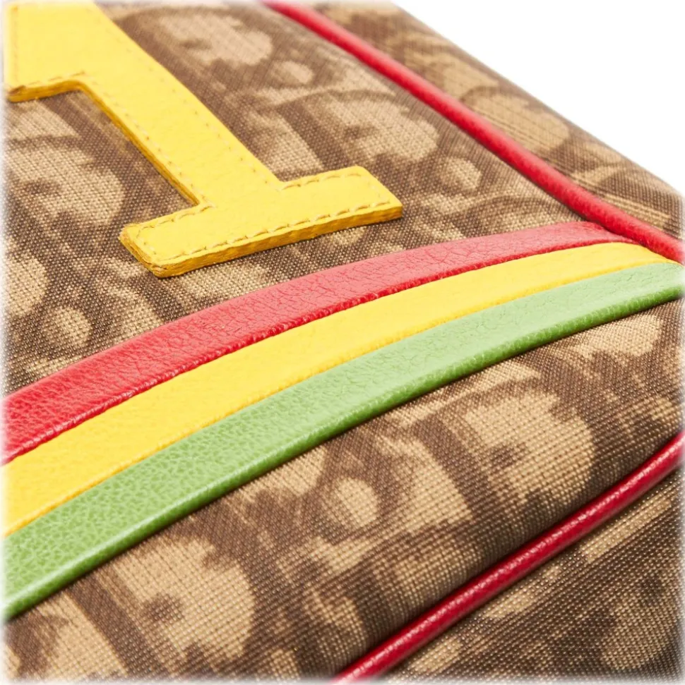 Dior Vintage - Rasta Oblique Crossbody Bag - Brown Beige - Leather Handbag - Luxury High Quality - Avvenice