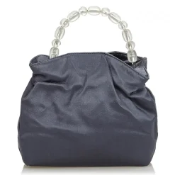 Dior Vintage - Satin Malice Handbag Bag - Black - Leather Handbag - Luxury High Quality - Avvenice