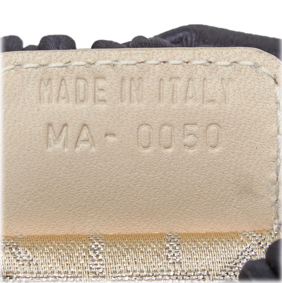 Dior Vintage - Satin Malice Handbag Bag - Black - Leather Handbag - Luxury High Quality - Avvenice