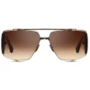 DITA - Souliner-Two - White Gold - DTS136-64 - Sunglasses - DITA Eyewear - Avvenice