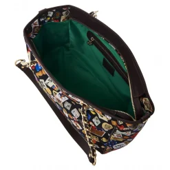 Divo Diva - Antibes - Dark Black - Leather Handbag - Made in Italy - Life is a Game Collection - Luxury High Quality - Avvenice