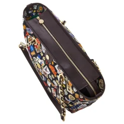 Divo Diva - Antibes - Dark Black - Leather Handbag - Made in Italy - Life is a Game Collection - Luxury High Quality - Avvenice