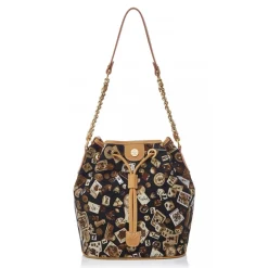 Divo Diva - Casablanca - Brown - Leather Handbag - Made in Italy - Life is a Game Collection - Luxury High Quality - Avvenice