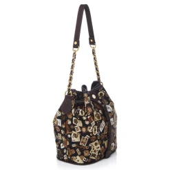 Divo Diva - Casablanca - Dark Brown - Leather Handbag - Made in Italy - Life is a Game Collection - Luxury High Quality - Avvenice