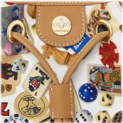 Divo Diva - Casablanca - White - Leather Handbag - Made in Italy - Life is a Game Collection - Luxury High Quality - Avvenice