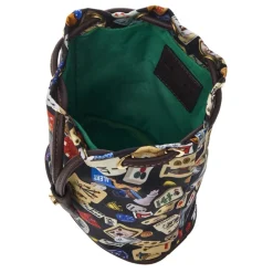 Divo Diva - Deauville - Dark Black - Leather Handbag - Made in Italy - Life is a Game Collection - Luxury High Quality - Avvenice