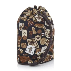 Divo Diva - Deauville - Dark Brown - Leather Handbag - Made in Italy - Life is a Game Collection - Luxury High Quality - Avvenice