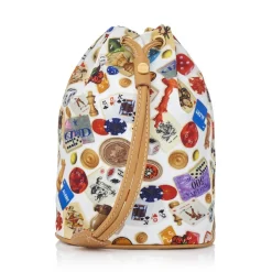 Divo Diva - Deauville - White - Leather Handbag - Made in Italy - Life is a Game Collection - Luxury High Quality - Avvenice