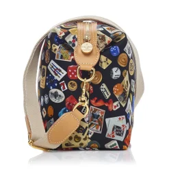 Divo Diva - Dublin - Black - Leather Handbag - Made in Italy - Life is a Game Collection - Luxury High Quality - Avvenice