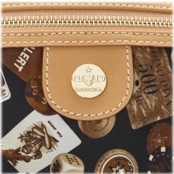 Divo Diva - Dublin - Brown - Leather Handbag - Made in Italy - Life is a Game Collection - Luxury High Quality - Avvenice