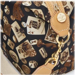 Divo Diva - Dublin - Brown - Leather Handbag - Made in Italy - Life is a Game Collection - Luxury High Quality - Avvenice