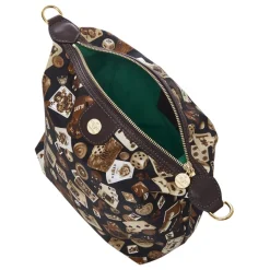 Divo Diva - Dublin - Dark Brown - Leather Handbag - Made in Italy - Life is a Game Collection - Luxury High Quality - Avvenice