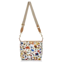 Divo Diva - Dublin - White - Leather Handbag - Made in Italy - Life is a Game Collection - Luxury High Quality - Avvenice