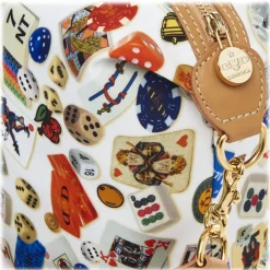 Divo Diva - Dublin - White - Leather Handbag - Made in Italy - Life is a Game Collection - Luxury High Quality - Avvenice