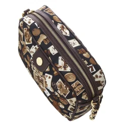 Divo Diva - Las Vegas - Dark Brown - Leather Handbag - Made in Italy - Life is a Game Collection - Luxury High Quality - Avvenice