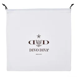 Divo Diva - Macao - Black - Leather Handbag - Made in Italy - Life is a Game Collection - Luxury High Quality - Avvenice