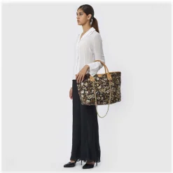 Divo Diva - Macao - Brown - Leather Handbag - Made in Italy - Life is a Game Collection - Luxury High Quality - Avvenice