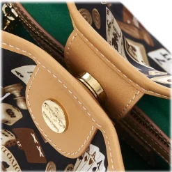 Divo Diva - Macao - Brown - Leather Handbag - Made in Italy - Life is a Game Collection - Luxury High Quality - Avvenice