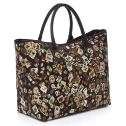 Divo Diva - Macao - Dark Brown - Leather Handbag - Made in Italy - Life is a Game Collection - Luxury High Quality - Avvenice