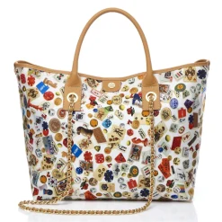 Divo Diva - Macao - White - Leather Handbag - Made in Italy - Life is a Game Collection - Luxury High Quality - Avvenice