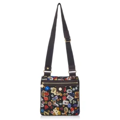 Divo Diva - Madrid - Dark Black - Leather Handbag - Made in Italy - Life is a Game Collection - Luxury High Quality - Avvenice