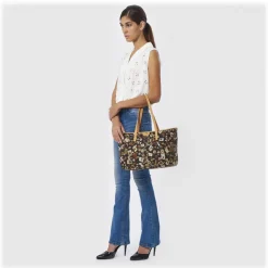 Divo Diva - Marbella - Brown - Leather Handbag - Made in Italy - Life is a Game Collection - Luxury High Quality - Avvenice