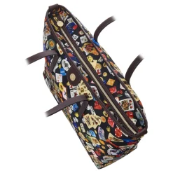 Divo Diva - Marbella - Dark Black - Leather Handbag - Made in Italy - Life is a Game Collection - Luxury High Quality - Avvenice