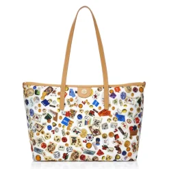 Divo Diva - Marbella - White - Leather Handbag - Made in Italy - Life is a Game Collection - Luxury High Quality - Avvenice