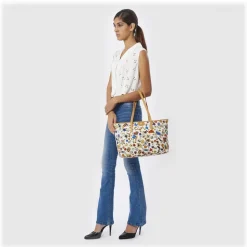 Divo Diva - Marbella - White - Leather Handbag - Made in Italy - Life is a Game Collection - Luxury High Quality - Avvenice