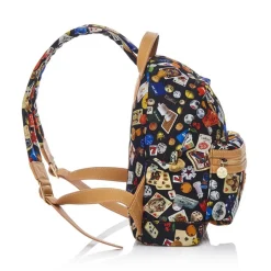 Divo Diva - Melbourne - Black - Leather Backpack - Made in Italy - Life is a Game Collection - Luxury High Quality - Avvenice