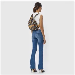 Divo Diva - Melbourne - Black - Leather Backpack - Made in Italy - Life is a Game Collection - Luxury High Quality - Avvenice