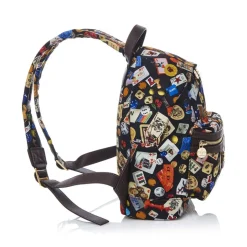 Divo Diva - Melbourne - Dark Black - Leather Backpack - Made in Italy - Life is a Game Collection - Luxury High Quality - Avvenice