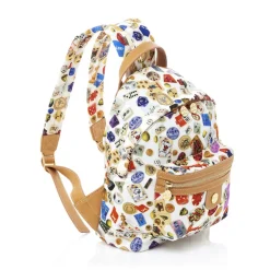 Divo Diva - Melbourne - White - Leather Backpack - Made in Italy - Life is a Game Collection - Luxury High Quality - Avvenice