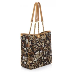 Divo Diva - Miami - Brown - Leather Handbag - Made in Italy - Life is a Game Collection - Luxury High Quality - Avvenice