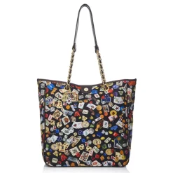 Divo Diva - Miami - Dark Black - Leather Handbag - Made in Italy - Life is a Game Collection - Luxury High Quality - Avvenice