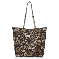 Divo Diva - Miami - Dark Brown - Leather Handbag - Made in Italy - Life is a Game Collection - Luxury High Quality - Avvenice