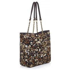 Divo Diva - Miami - Dark Brown - Leather Handbag - Made in Italy - Life is a Game Collection - Luxury High Quality - Avvenice