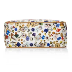 Divo Diva - Miami - White - Leather Handbag - Made in Italy - Life is a Game Collection - Luxury High Quality - Avvenice