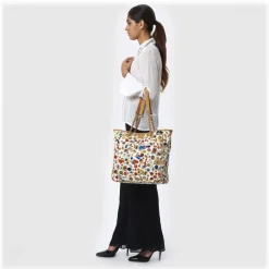 Divo Diva - Miami - White - Leather Handbag - Made in Italy - Life is a Game Collection - Luxury High Quality - Avvenice